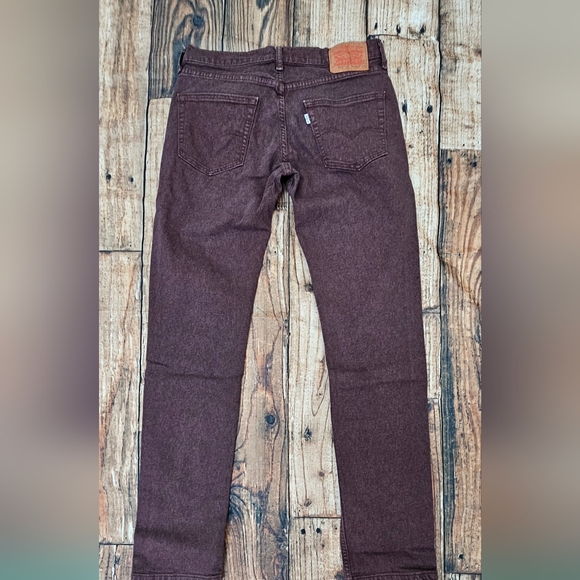 Levi's Strauss Men's 511 Jean's Slim Fit Rusty Stone Wash Color 32x33 - Picture 6 of 12